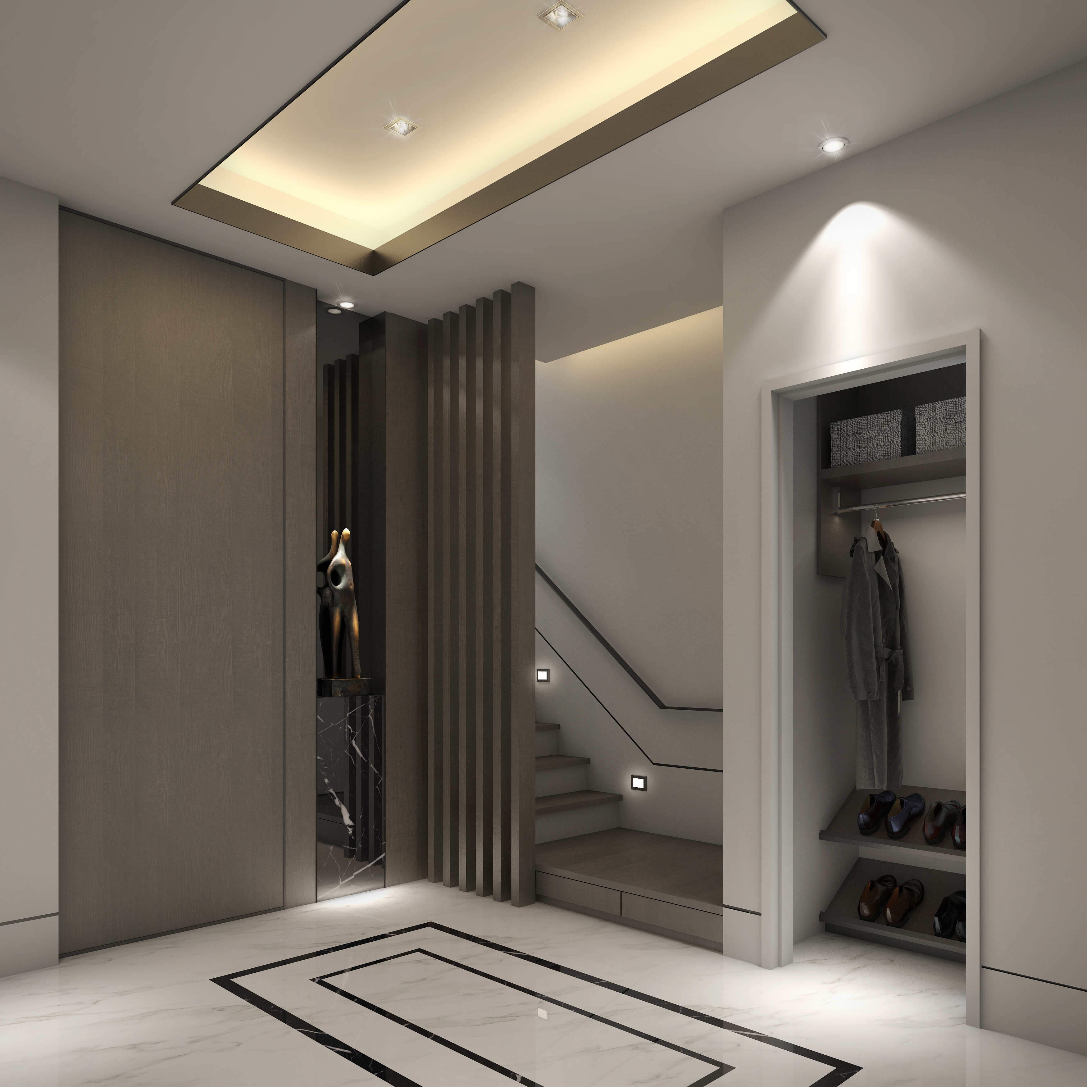 Westbury Entryway Rendering