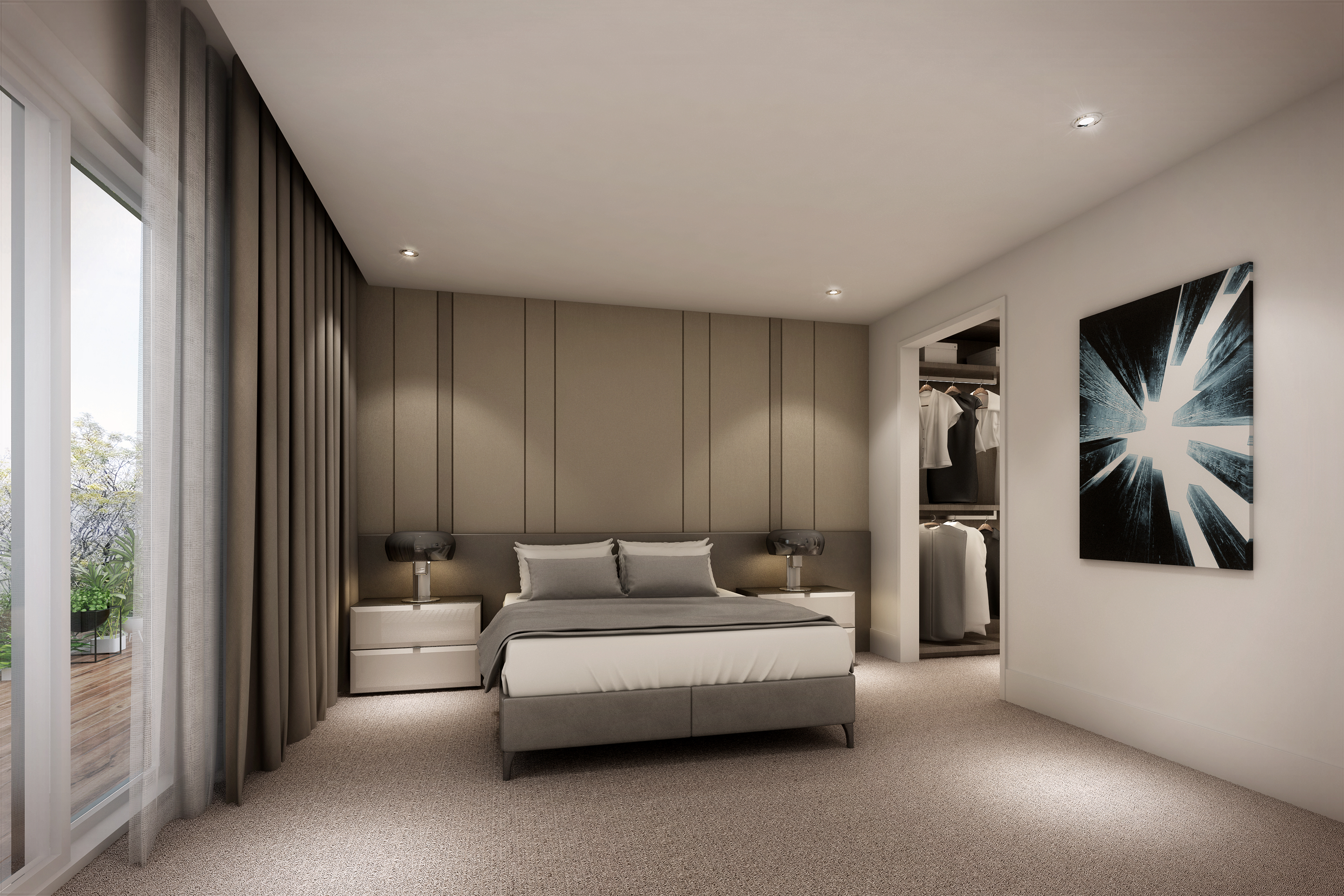 Westbury Gryphon Development Master Bedroom
