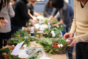 Gryphon artisan series wreath making workshop