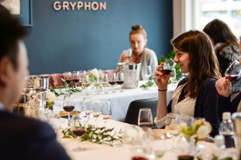 Gryphon Artisan Series Wine Tasting